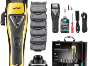 VGR V-015 Professional Salon Quality Hair Clipper (Gold)