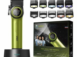 VGR V-001 Professional Hair Clipper For Men, Lime Green